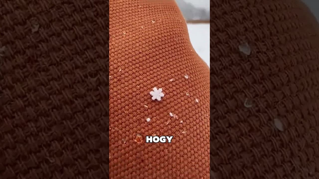 Ez a hó csak 10 évente esik 🤯