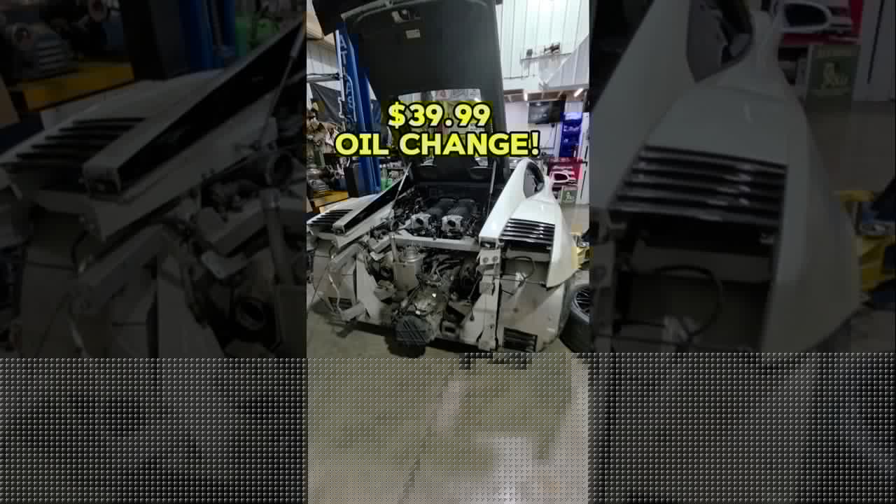 Engineering level: PRO #shorts #funny #mechanic #lamborghini #oilchange #robthemechanic #engineering