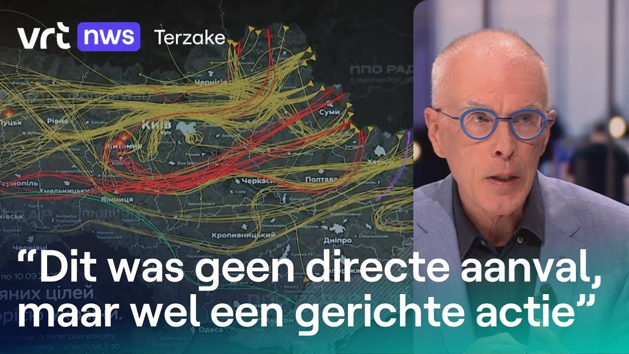 Russische drones neergehaald boven Polen