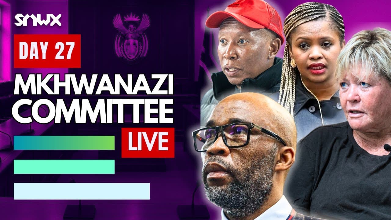 Vusimuzi Cat Matlala speaks out in Parliament