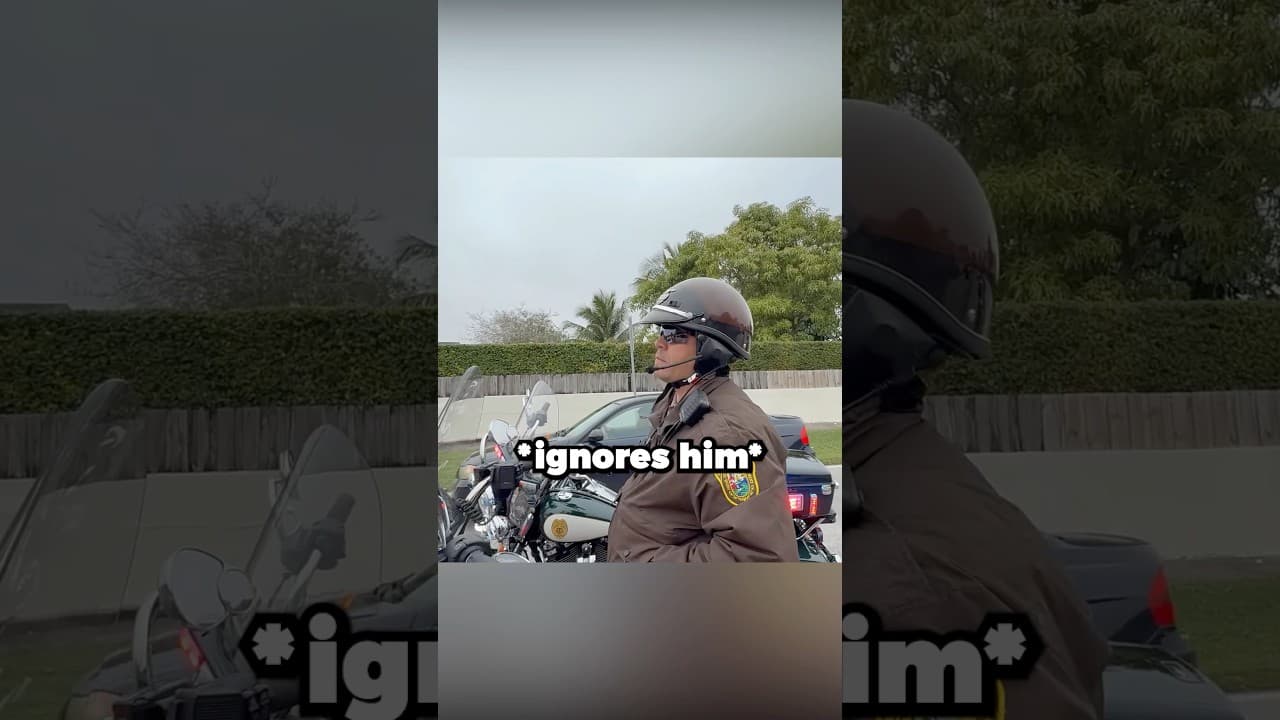 Jealous Cop Ruins $50K Bike 🫨