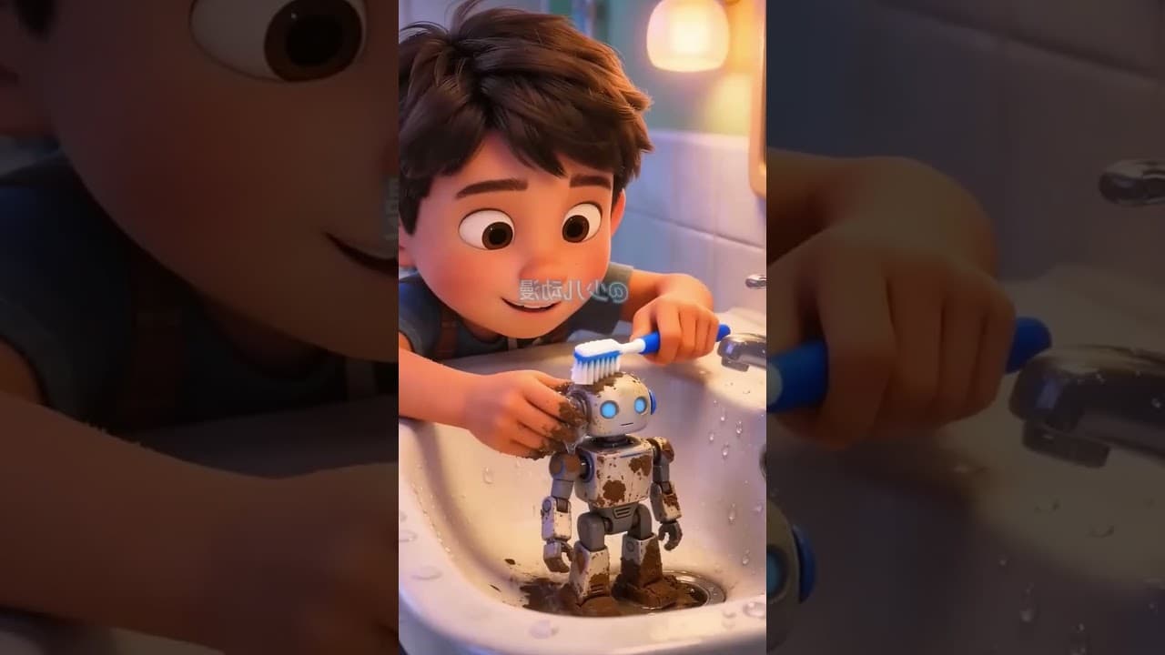 فرشاة الأسنان تصرخ: "أنا بكرهكم" 🪥 #shorts