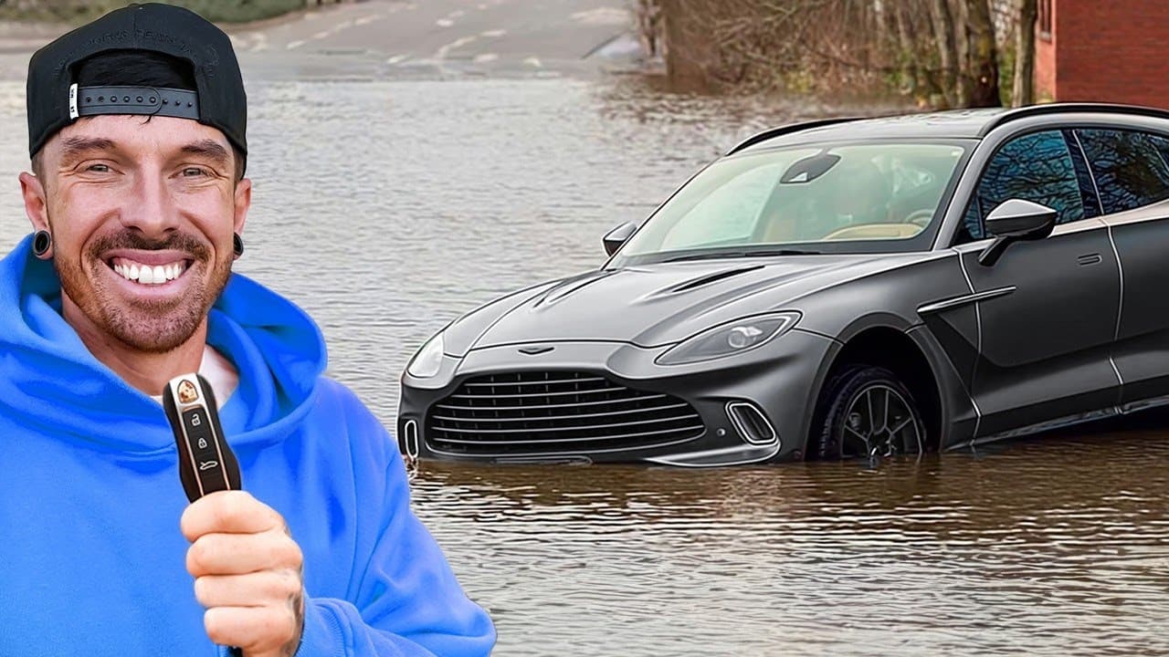 LE COMPRÉ A MI PAPÁ UN ASTON MARTIN DBX DAÑADO POR INUNDACIÓN
