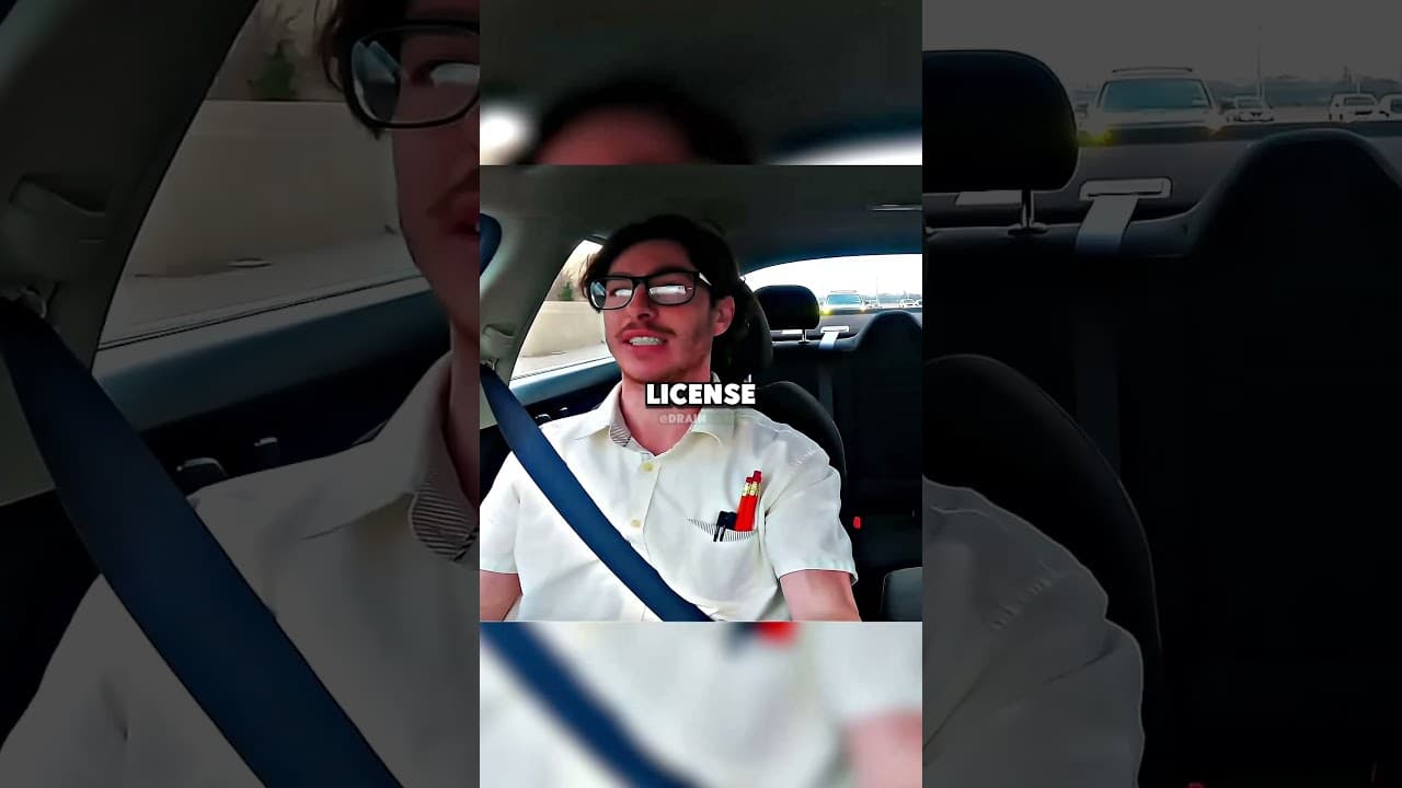 License Takes His Driving Test @not.license