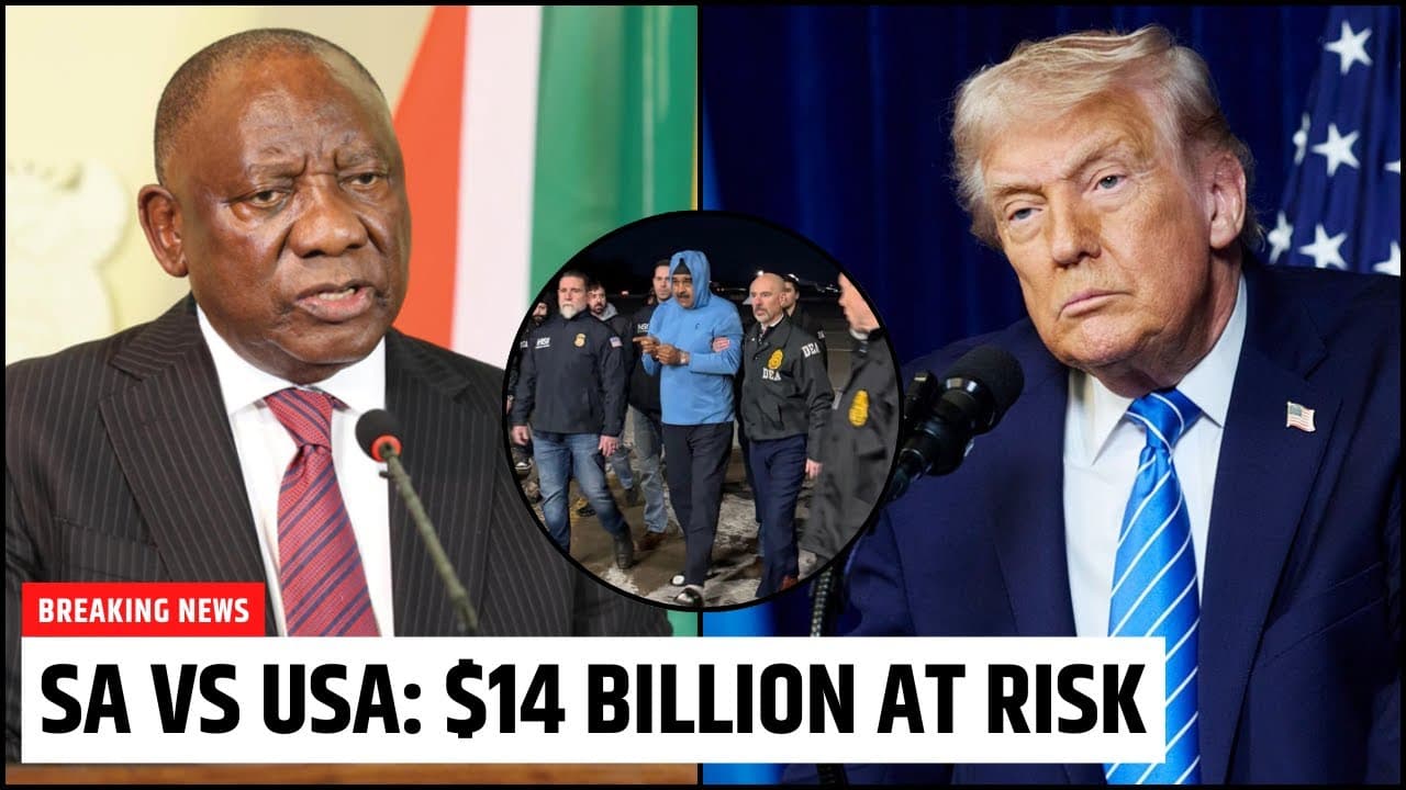 RAMAPHOSA Just ATTACKED Trump over Venezuela Operation!?