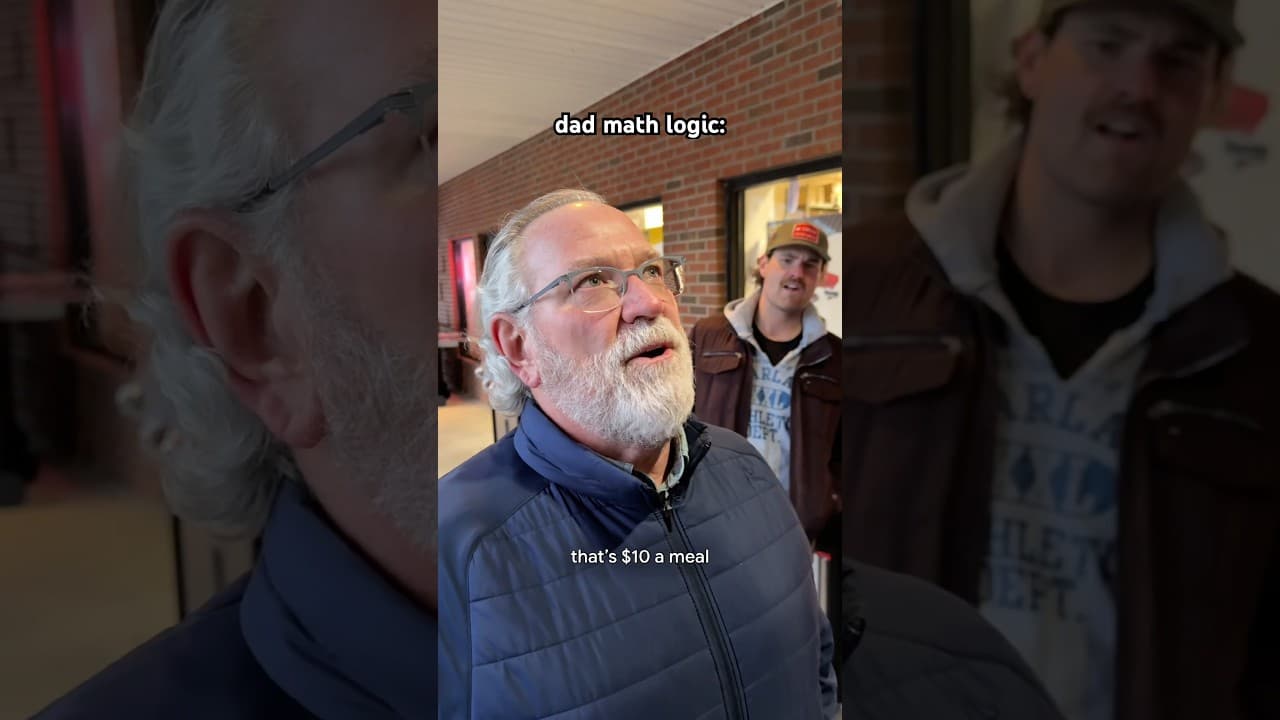 dad math logic 🤔 #shorts