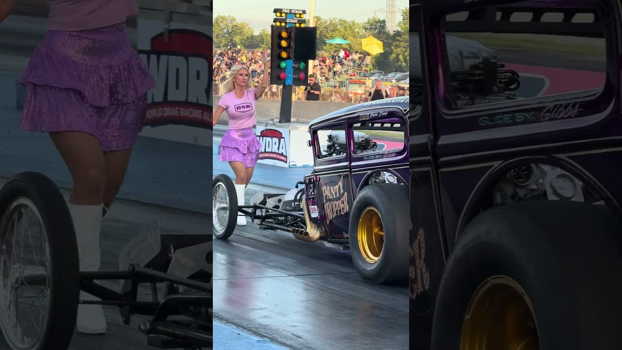 What’s better the supercharger or the twin turbos? 😆 #dragracing #dragster