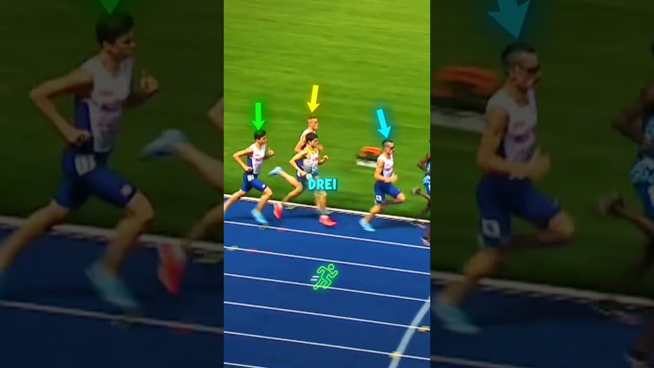Dreckige Strategie im 1500m Lauf 🤯👀
