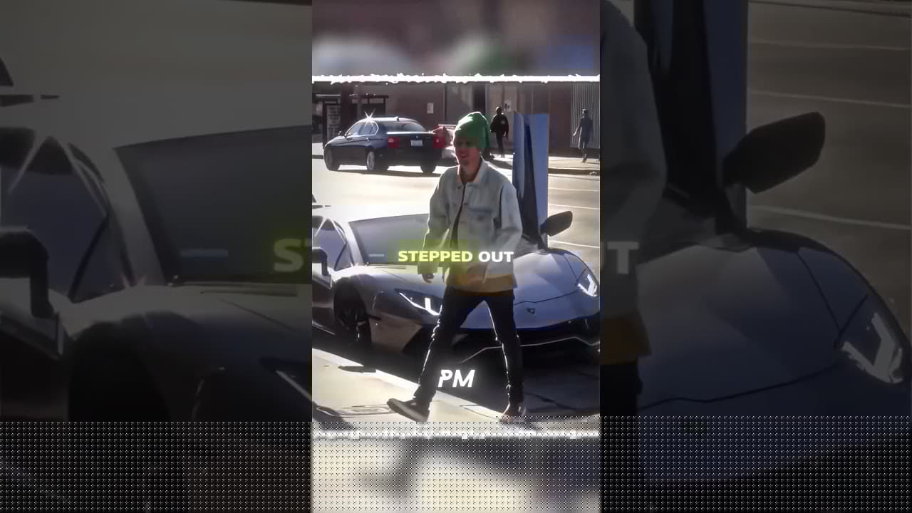 Justin Bieber Gives Homeless Man $500🥹❤️