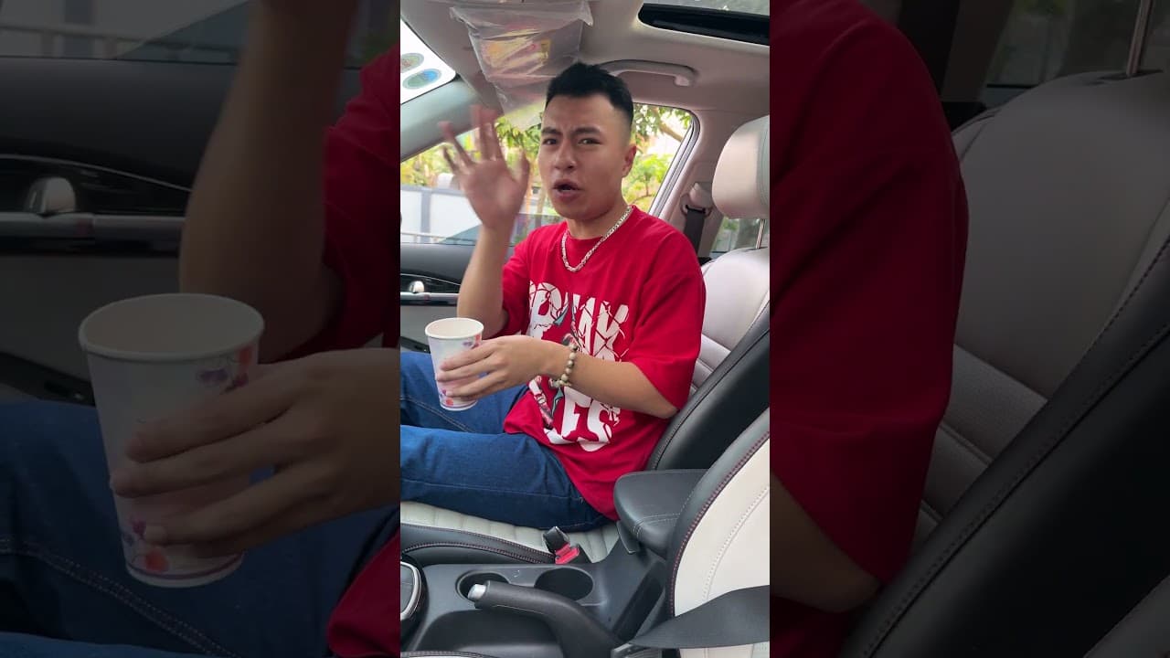 Woa !!! smart device , thiết bị không thể thiếu khi ngồi oto  #funny #cute