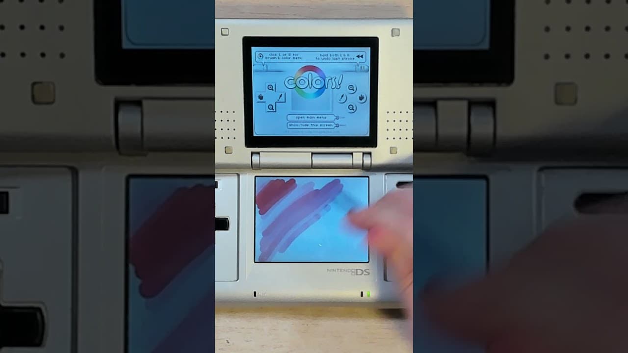 Nintendo DS podía medir la presión de la pantalla táctil