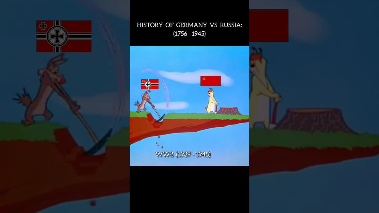 HISTORIA DE ALEMANIA VS RUSIA #divertido #chistes #memes #comedia #risas #gracioso #historia