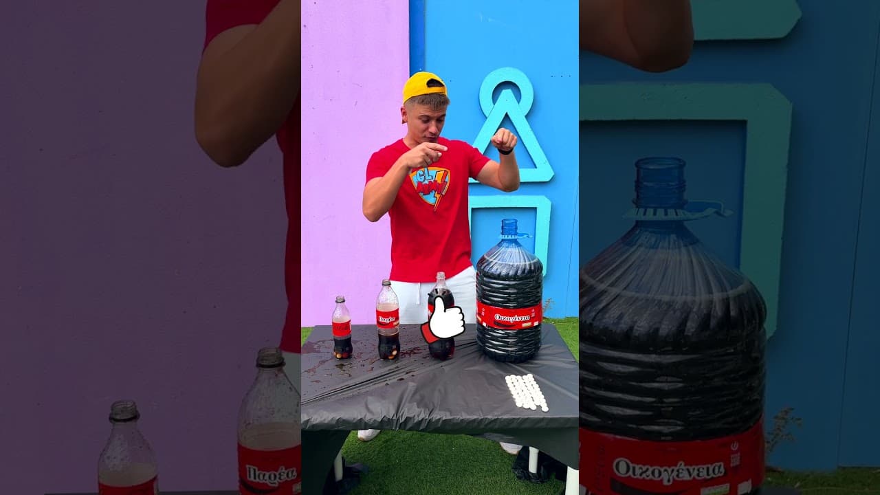 Coca Cola vs Mentos!