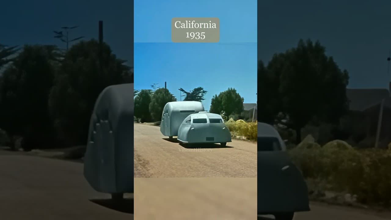 1935 Futuristic Car That Looks Like a Turtle