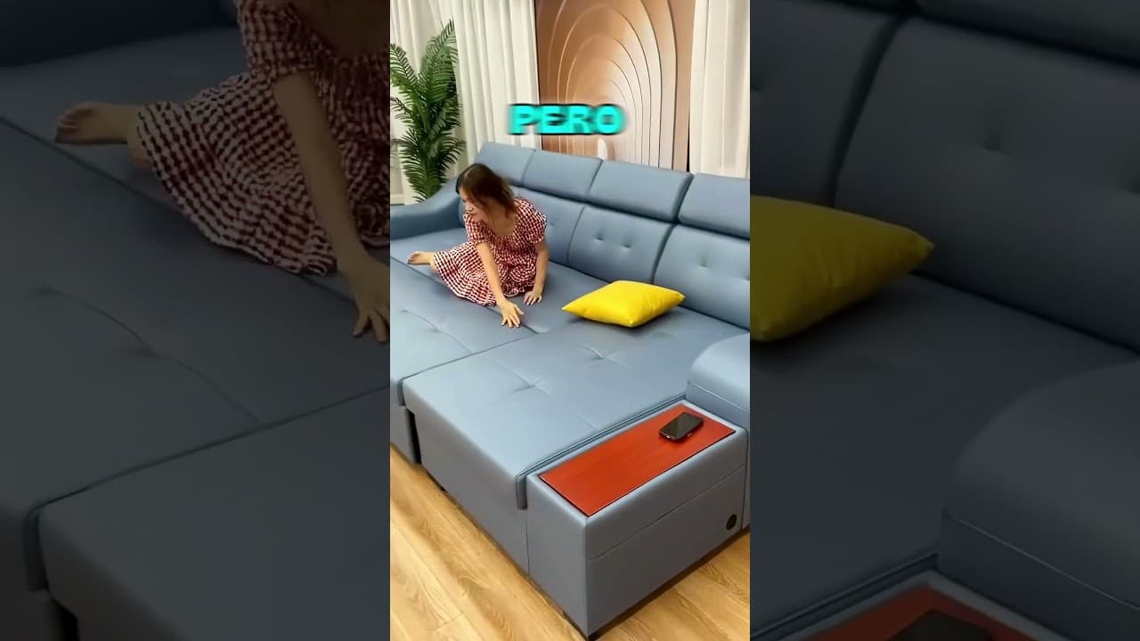 El sofá de 10 mil dólares que lo hace todo 🛋️