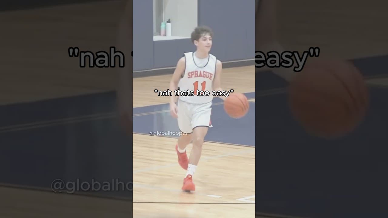 Bro is aura farming 💀#basketball