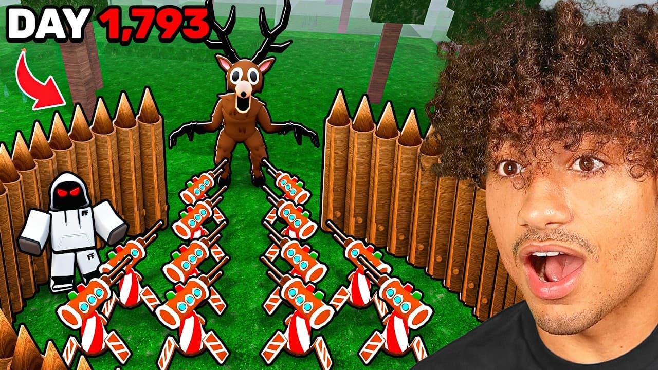 Building The SAFEST BASE in 99 Nights In The Forest..