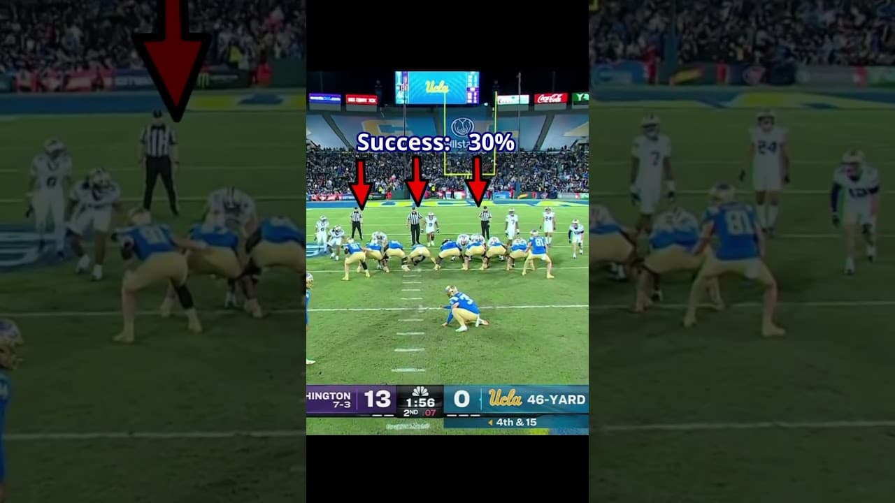 UCLA "fake" FG