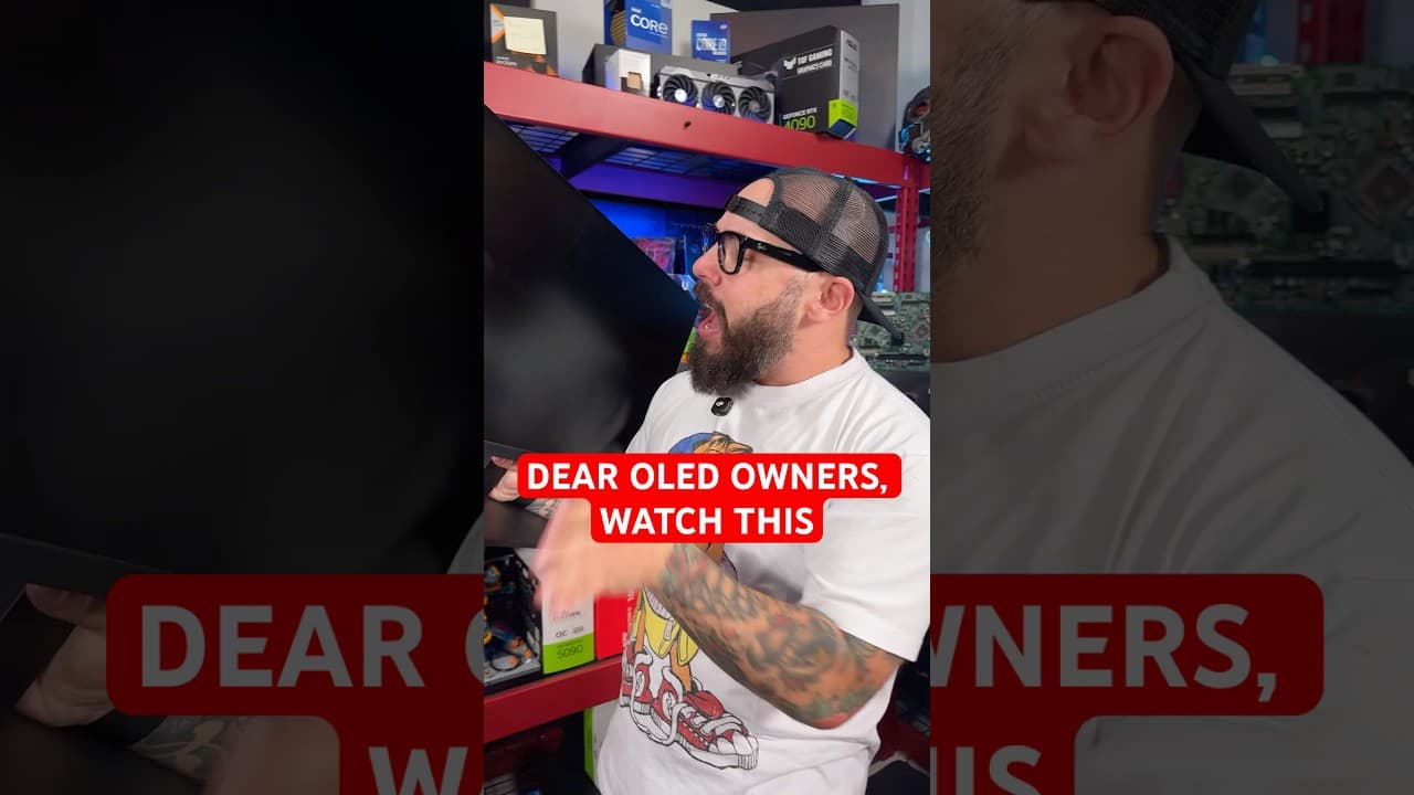 This Mistake Ruins OLEDs