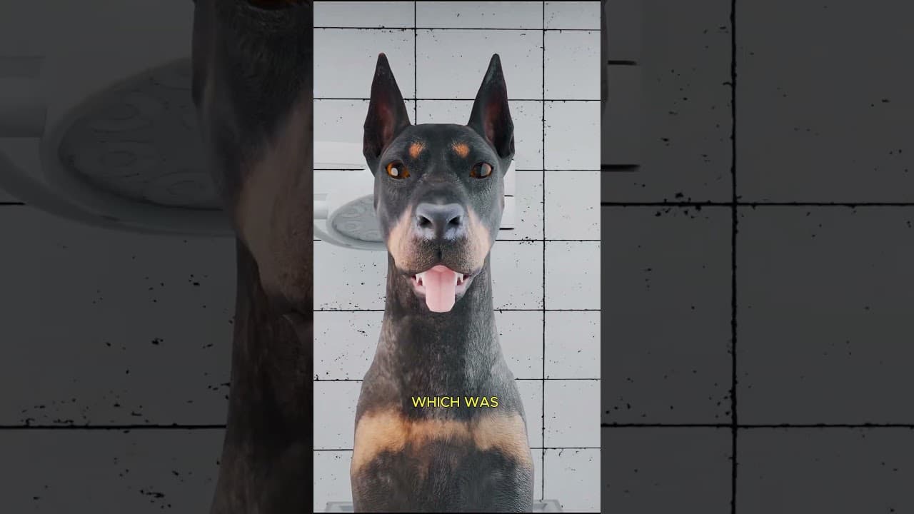 Why Dobermans Have Their Ears Cropped and Tails Docked 🧐