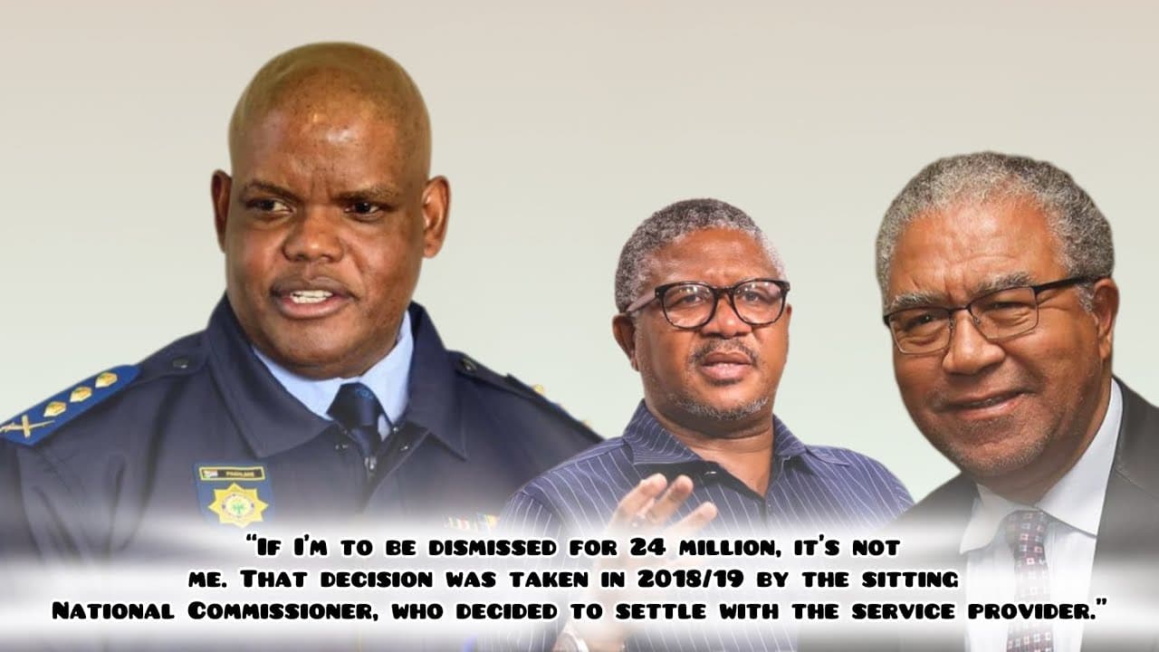 [WATCH] General Phahlane reveals why he stayed silent on Mbalula’s controversial move