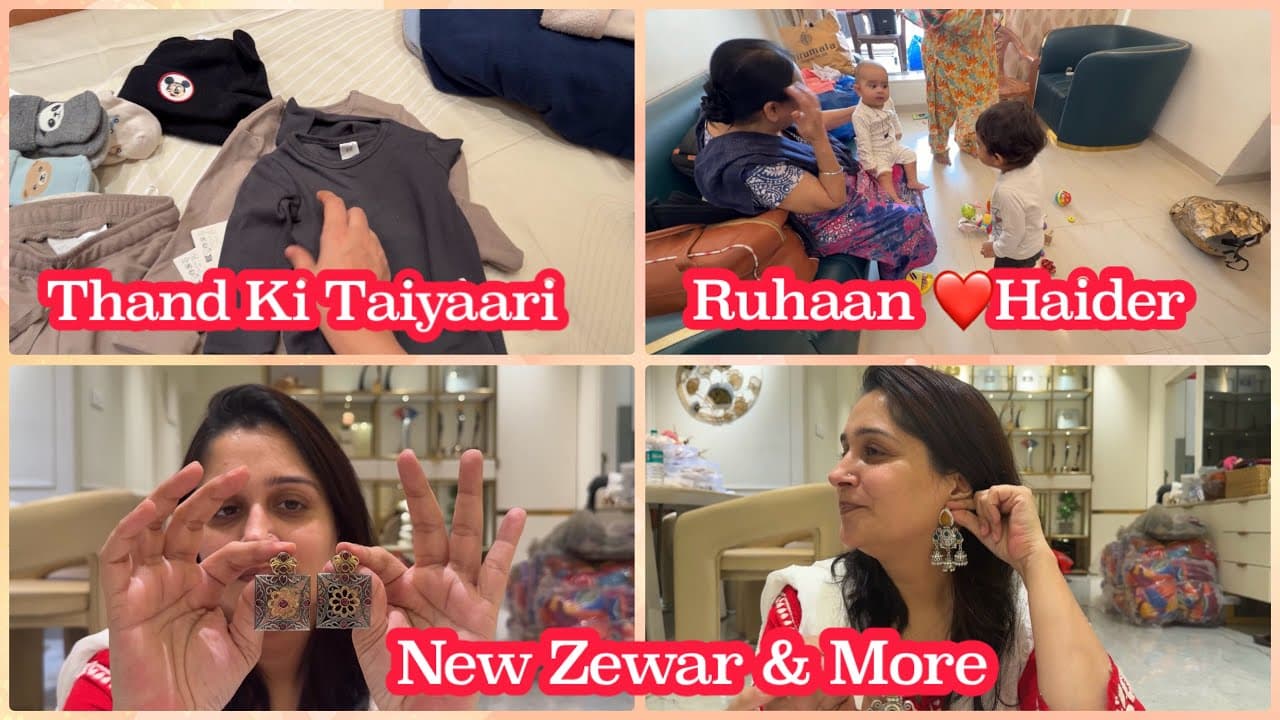 Maudaha ki Sardi ke Liye Taiyaari | New Zewar & More 😍
