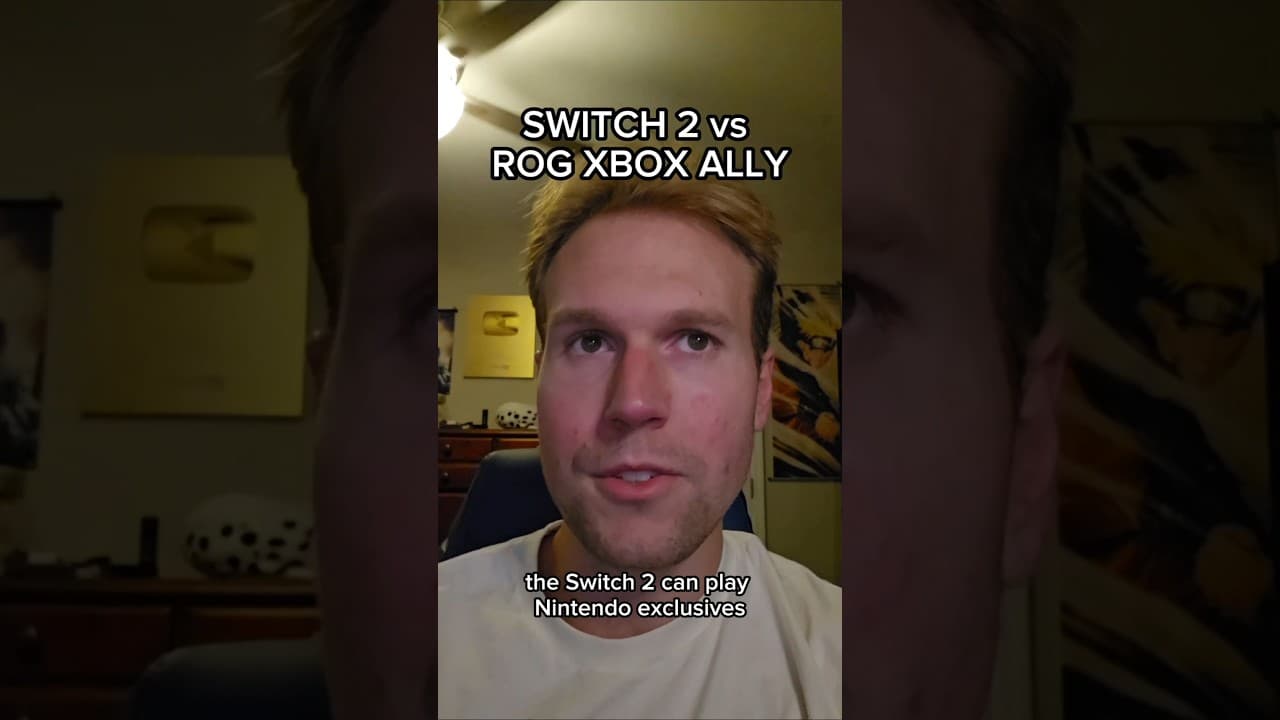 SWITCH 2 vs ROG XBOX ALLY #shorts