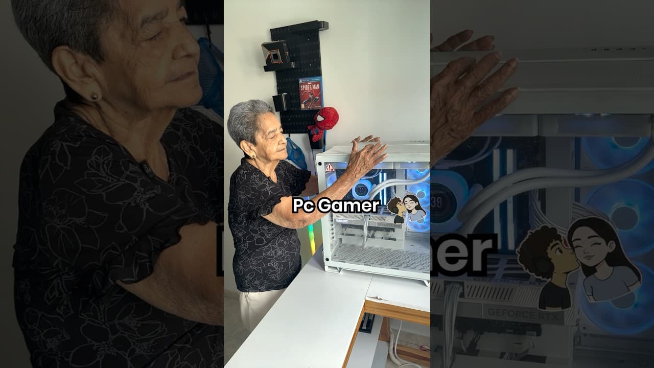 Le Regale Una PC GAMER a Mi ABUELA #pcbuild