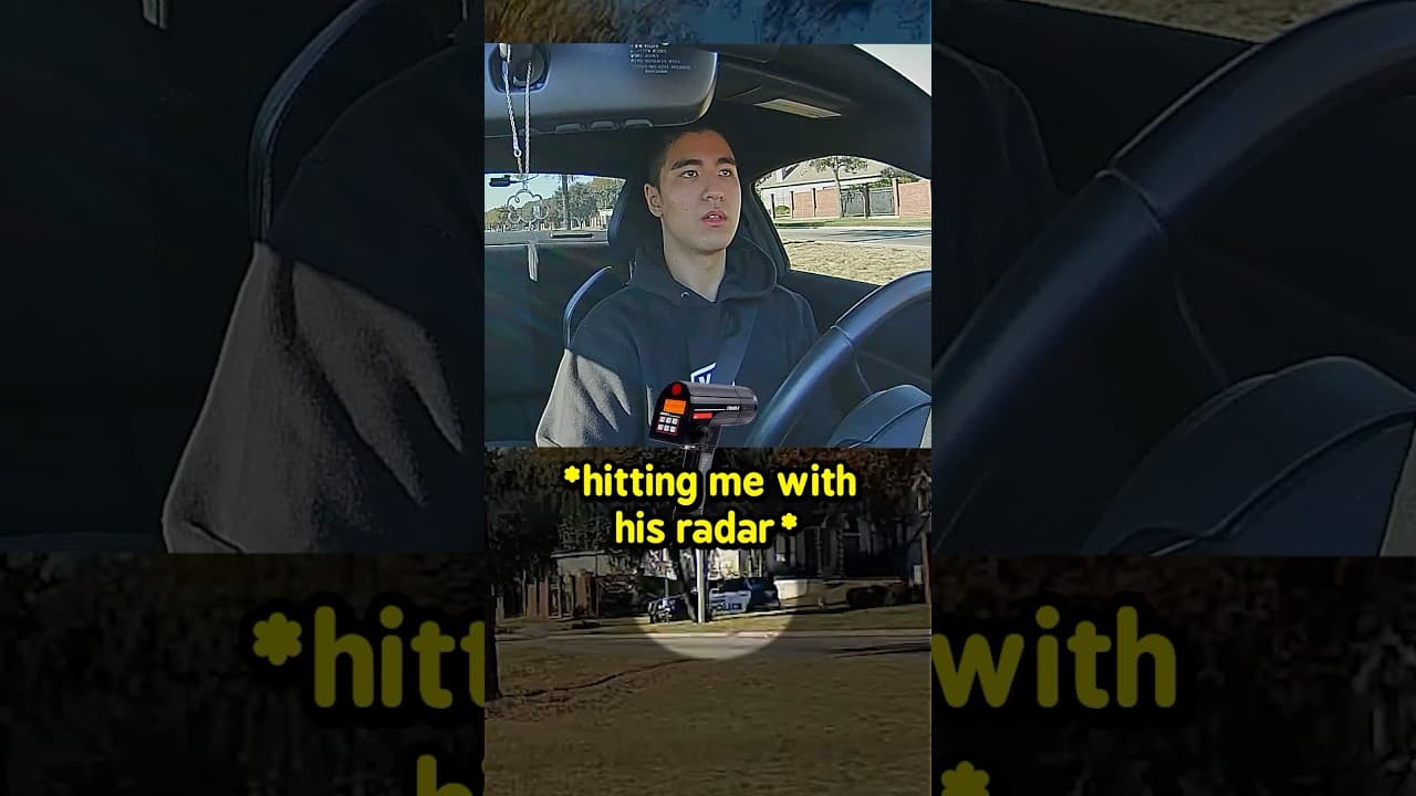 Radar detector coming in clutch 😭 #cars #shorts #carshorts #brz