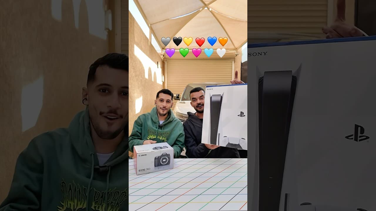 تحدي الألوان هدايه 😂😂