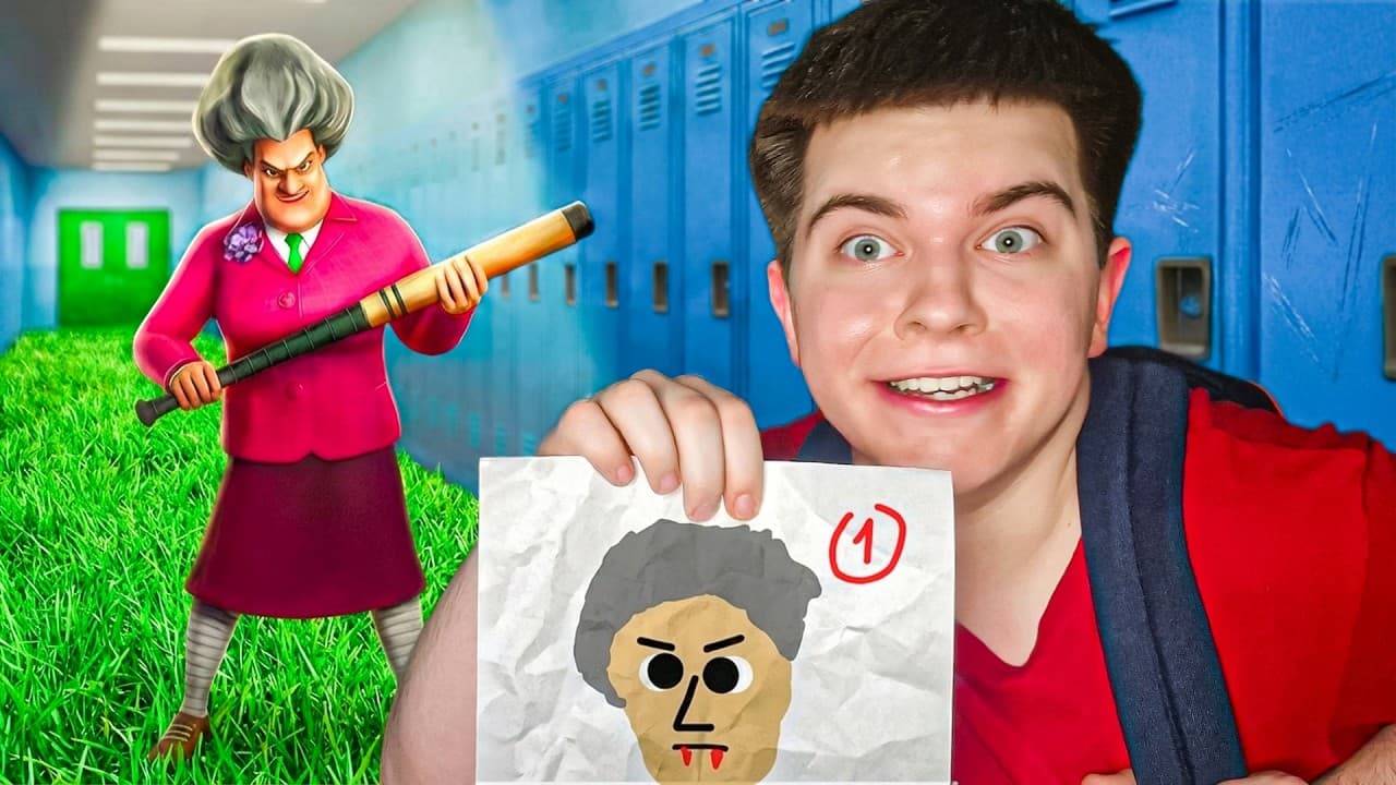 IZLUDIO SAM LUDU UČITELJICU!😨✏️ *moram pobjeći*