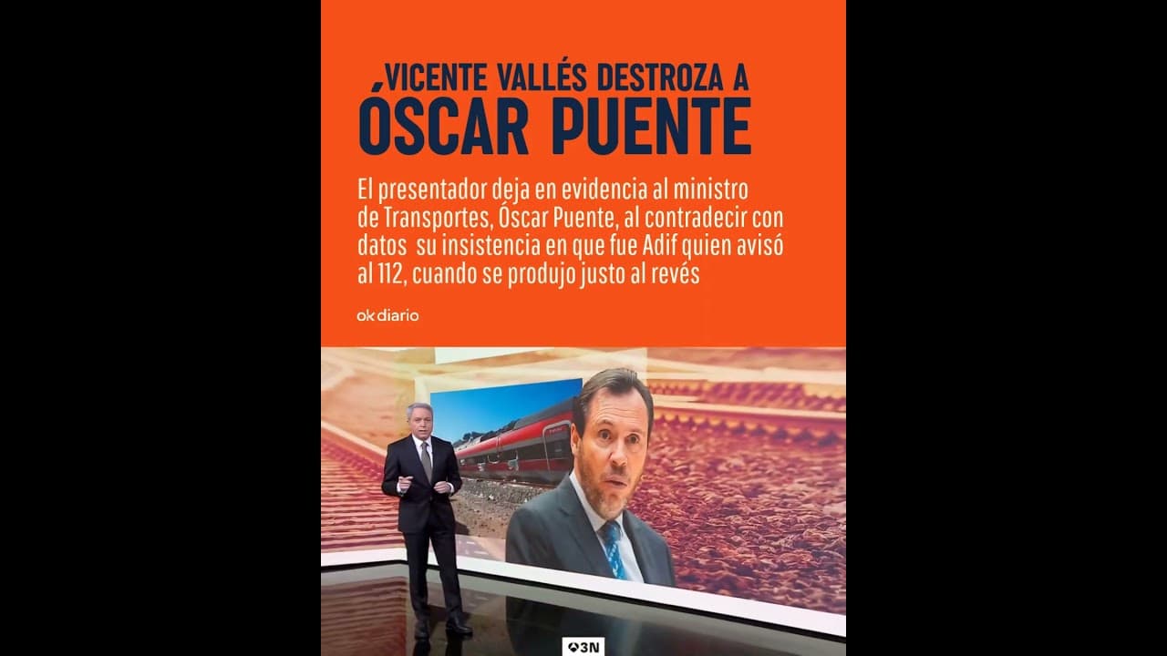 Vicente Vallés destroza a Óscar Puente
