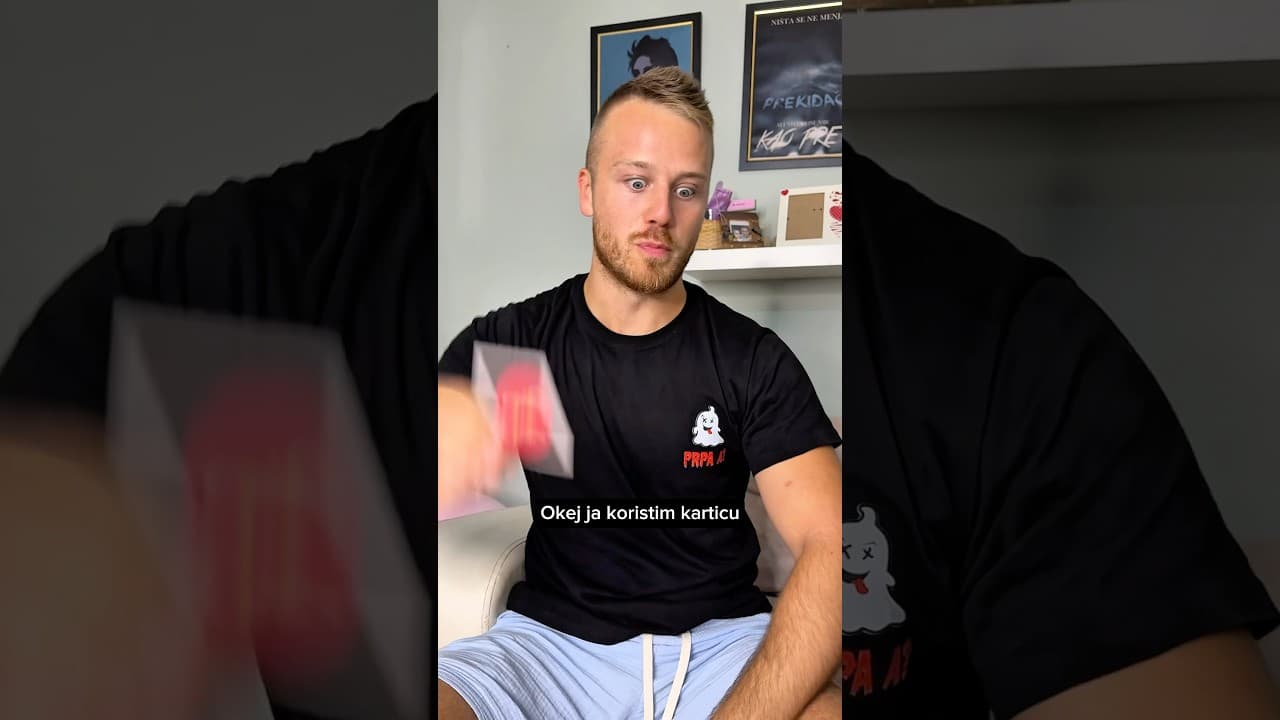 ISKORISTIO SAM KARTICU ZA SUTNUTI SVOJU ZENU DRUGOM!