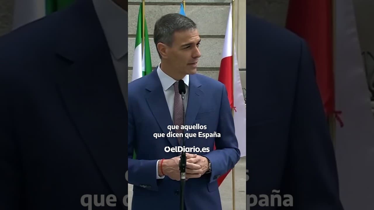 Sánchez, al PP y Vox: “Los que dicen que España es hoy una dictadura son los nostálgicos”