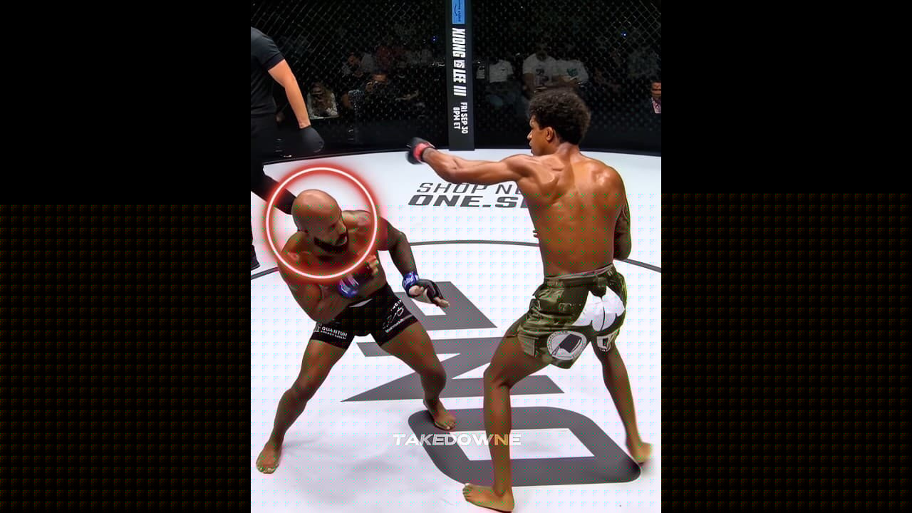 He returned the favor #mma