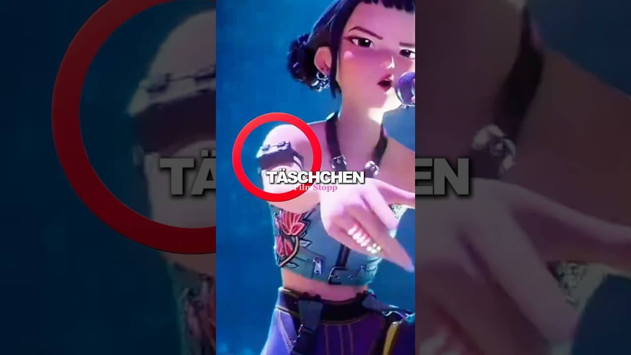 Was versteckt Zoe in ihrem Täschchen ?!🧐😂#kpop #kpopdemonhunters