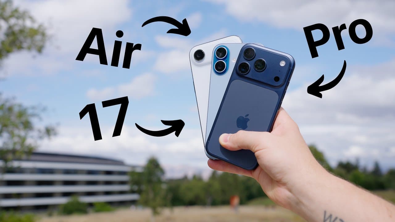 iPhone Air, 17 & Pro ausprobiert: Erfrischend anders!