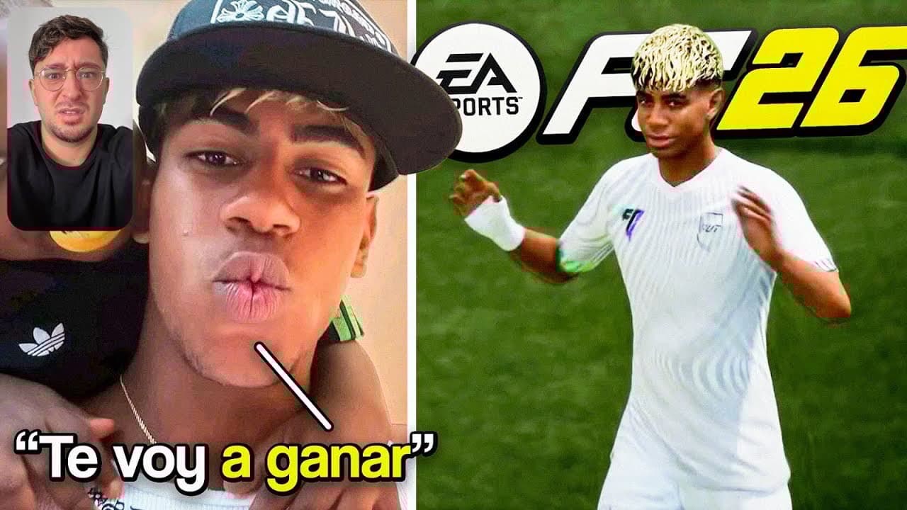Jugué contra LAMINE YAMAL en EA FC 26 😱