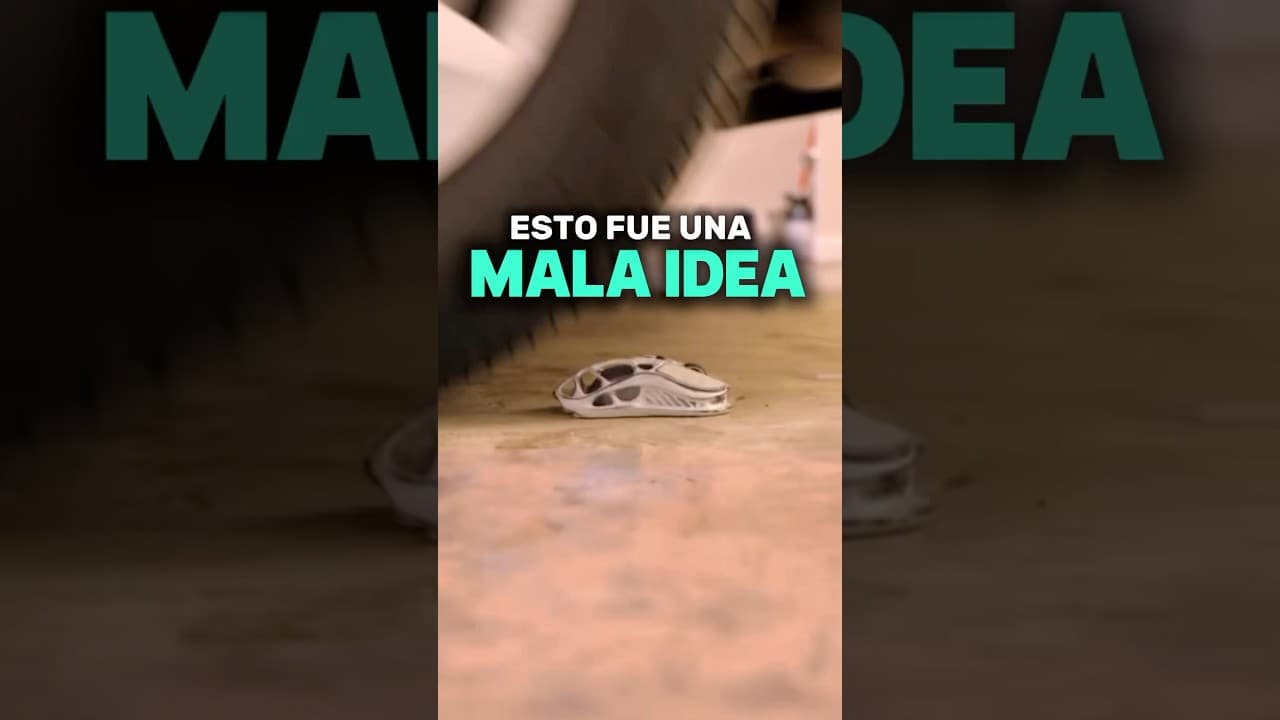 Fabricar este mouse no fue una buena idea!