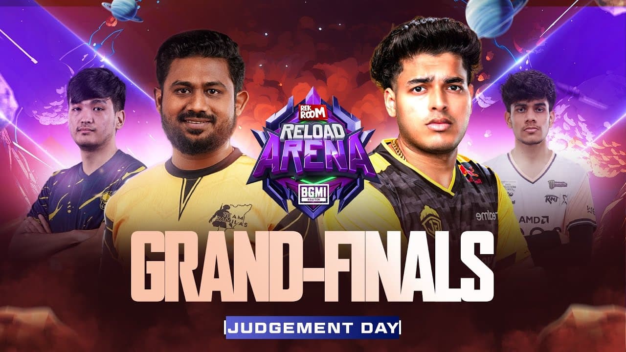 Reload Arena Grand-Finals Judgement Day| The Last Stand ft. #godlike #rntx #teamtamilas #bgmiesports