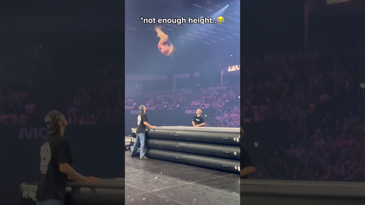 This save is UNREAL!🤯#airtrack #gymnast #gymnastics #flips #flip #salto #tumbling #trampoline