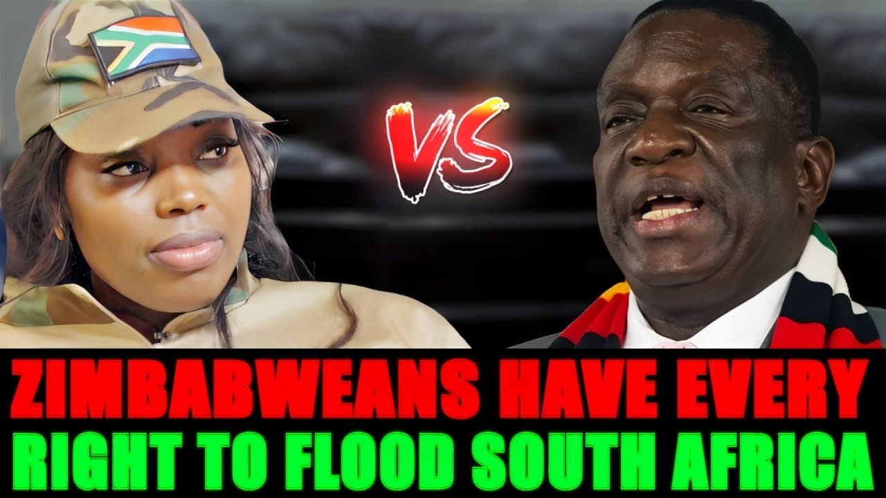 Mnangagwa Forces SA to Accept Illegal Zimbabweans: They Are Your Brothers & Sisters