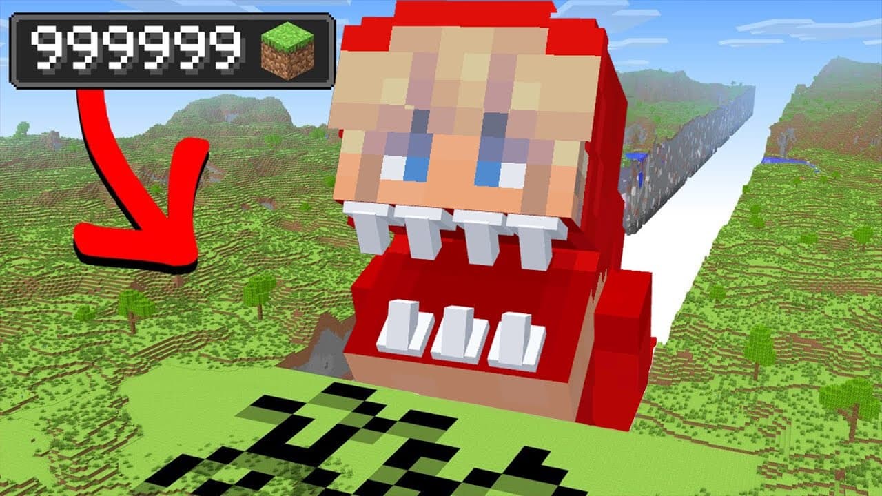 Varför Jag Åt HELA Min Minecraft Värld!