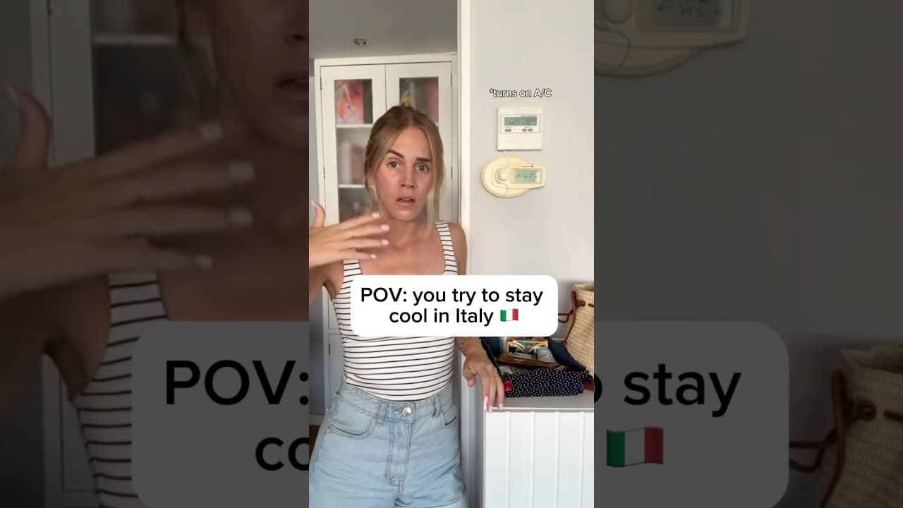 How to stay cool in Italy @morganinspain