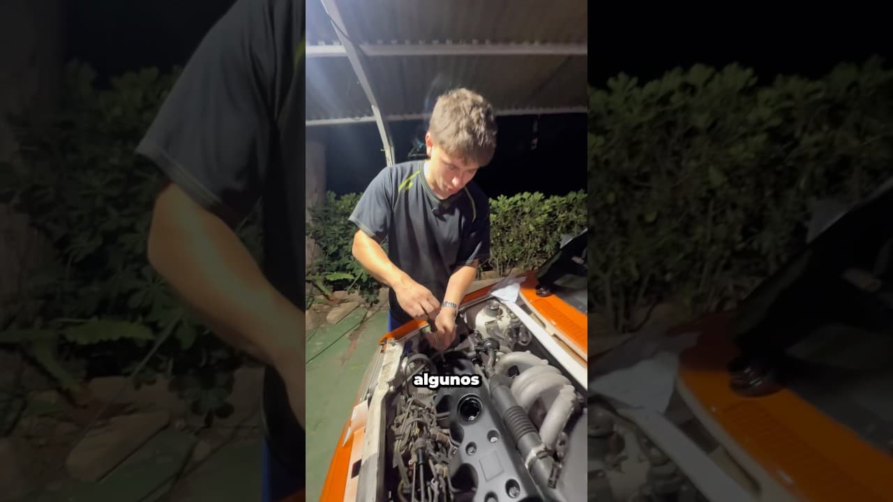 Se nos rompe la correa en el citroen AX #mecanica #coches #gt3rs #Citroen en