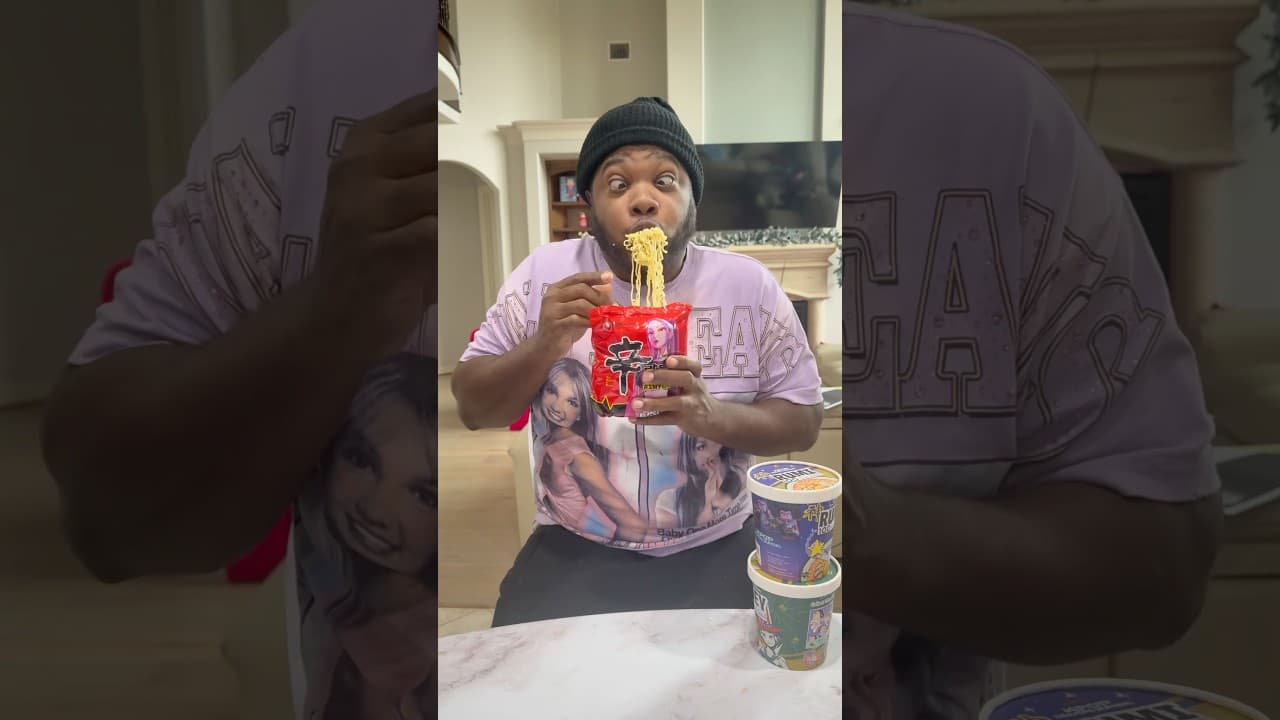 Someone stole my kpop demon hunter Rumi Noodles #shorts