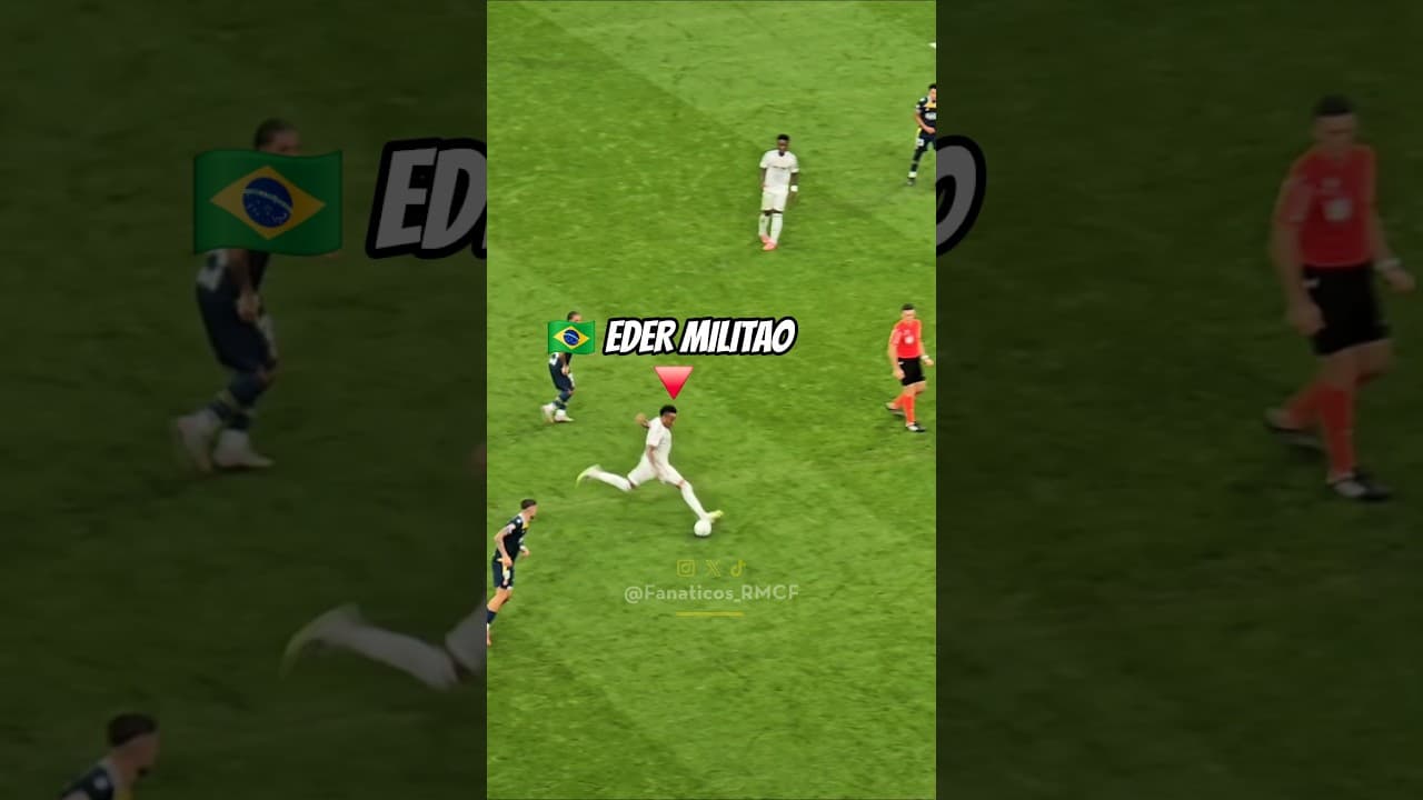 🔥 ESCANDALOSO GOLAZO DE EDER MILITAO DESDE SU CASA AL RCD ESPANYOL