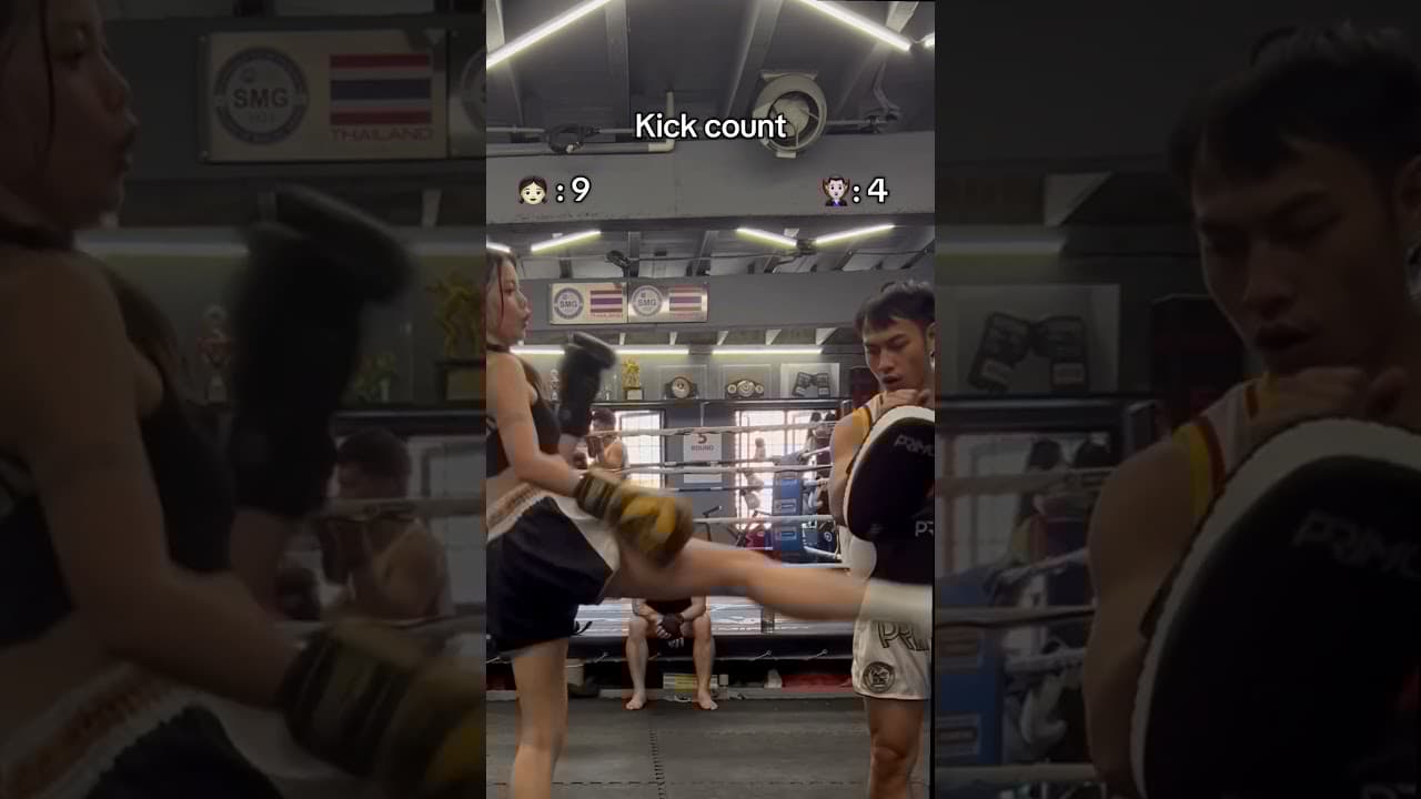 Muaythai counting system #muaythai