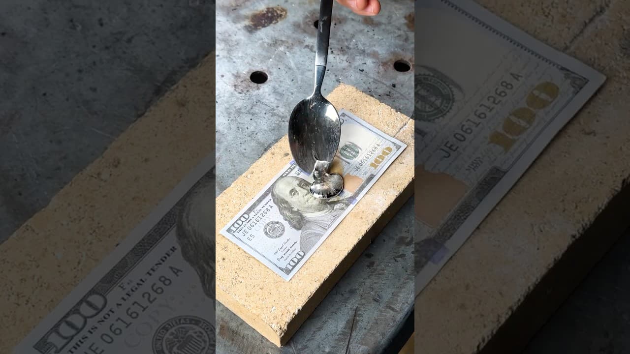 From Money to Silver Jewelry! 💵 Making a Ring Out of a Dollar! ✨