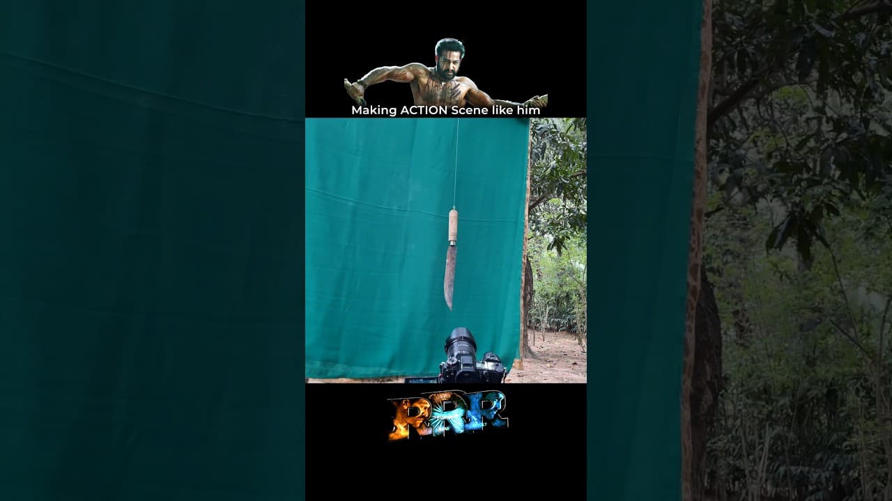 Action scene VFX like Jr. NTR and Rajamouli 🔥🔥🔥🔥